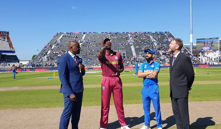 India batting against West Indies