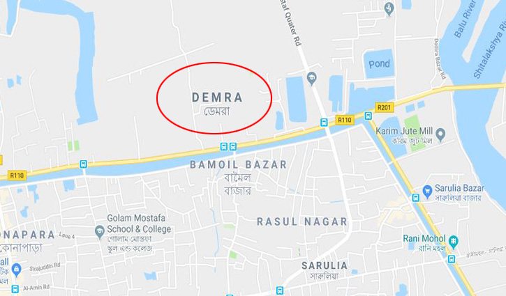 Fire breaks out at Demra fire station  