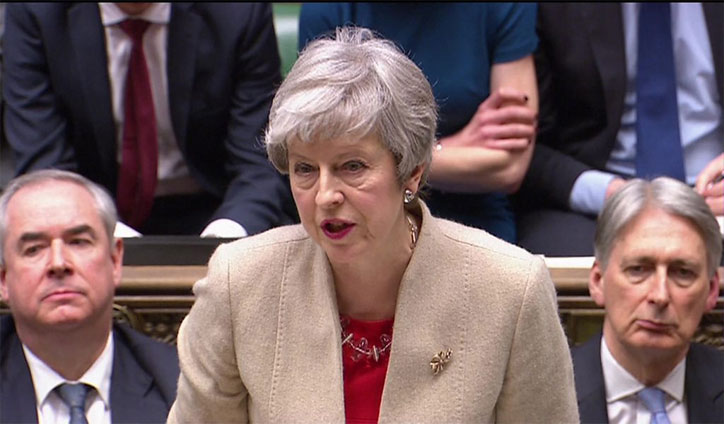 Brexit: MPs reject May's EU withdrawal agreement