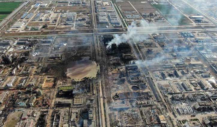 China chemical plant blast toll rises to 64