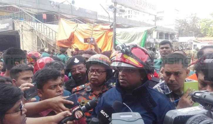 Fire at DNCC market: Probe body formed
