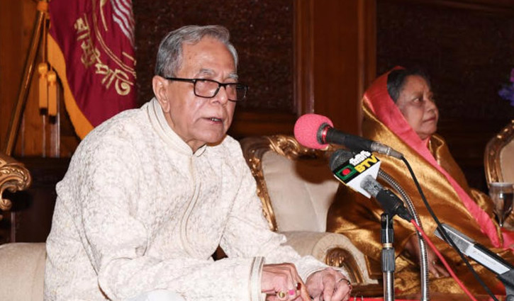 President for building prosperous country with Eid lessons