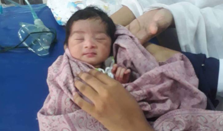 Newborn rescued from Shishu hospital bathroom