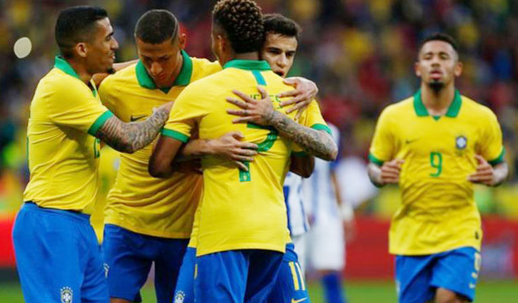 Brazil thrash Honduras