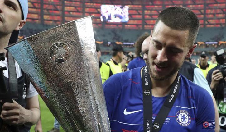 শিরোপা জিতে চেলসি ছাড়ার ইঙ্গিত হ্যাজার্ডের