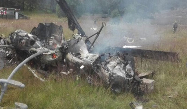 মেক্সিকোয় সামরিক হেলিকপ্টার বিধ্বস্ত, নিহত ৬