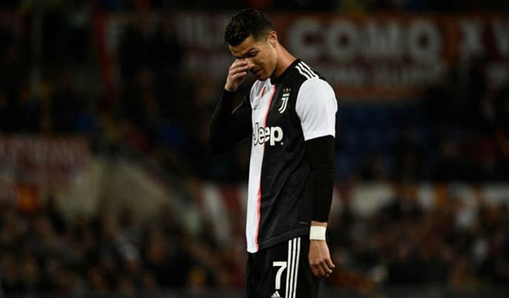 এক দশকে বাজে রেকর্ড রোনালদোর