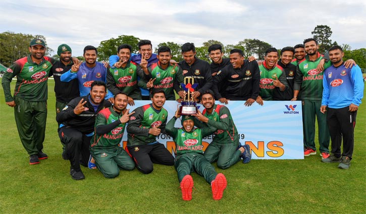 Bangladesh win maiden title in multinational event