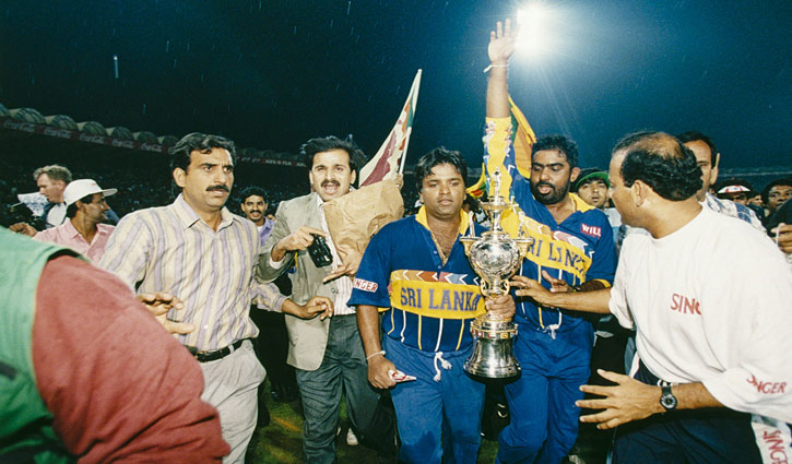 বিশ্বকাপ ১৯৯৬ : শ্রীলঙ্কার চমকে অবাক বিশ্ব