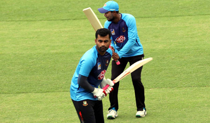 Injury scare for Tamim Iqbal during practice