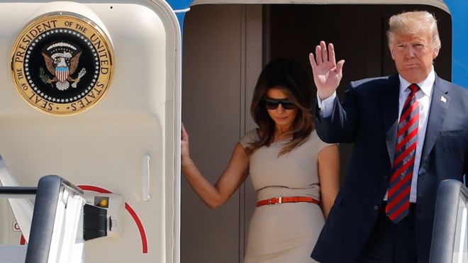 Trump to arrive at Stansted Airport for UK state visit