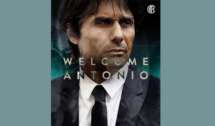 Antonio Conte appointed Inter Milan head coach