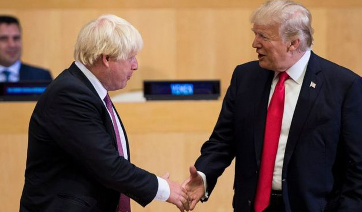 Trump says Boris Johnson would be excellent Tory leader