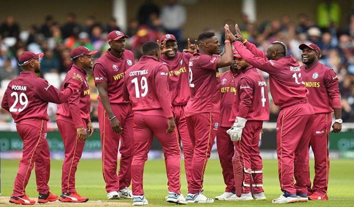Pakistan all out for 105 against West Indies in WC