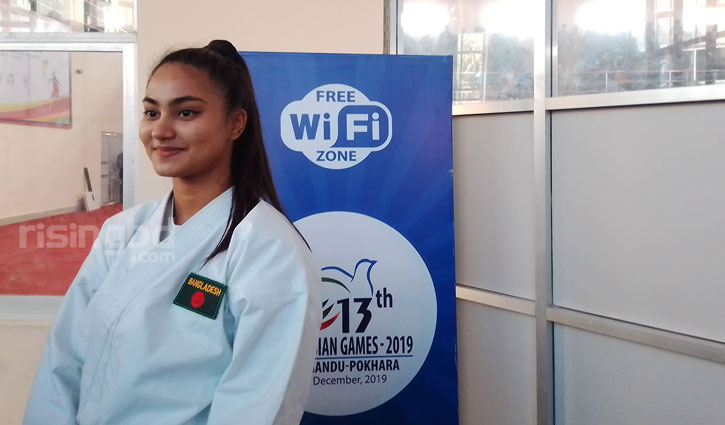 Antara wins first medal for Bangladesh in SA Games