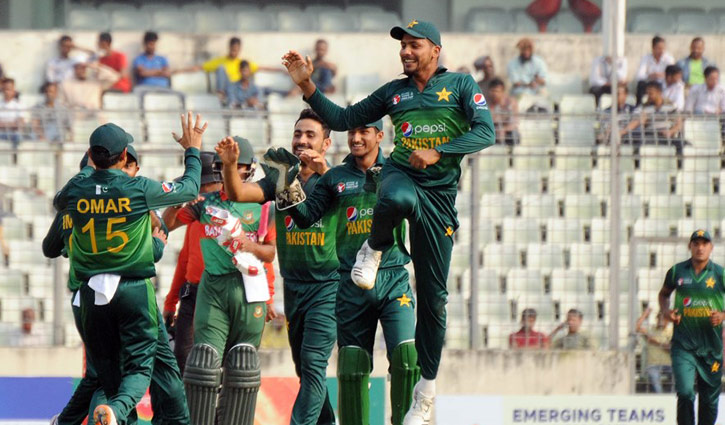 Bangladesh finish runners-up losing to Pakistan by 77 runs