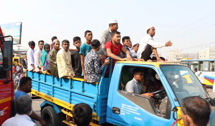বিভিন্ন জেলায় বাস বন্ধ, ভোগান্তিতে যাত্রীরা বিভিন্ন জেলায় বাস বন্ধ, ভোগান্তিতে যাত্রীরা