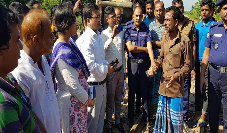 রেল দুর্ঘটনা : মন্দবাগে তদন্ত দল রেল দুর্ঘটনা : মন্দবাগে তদন্ত দল