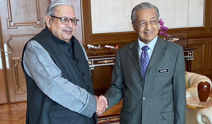 মালয়েশিয়ার শ্রমবাজার নিয়ে মাহাথিরের সাথে আলোচনা মালয়েশিয়ার শ্রমবাজার নিয়ে মাহাথিরের সাথে আলোচনা
