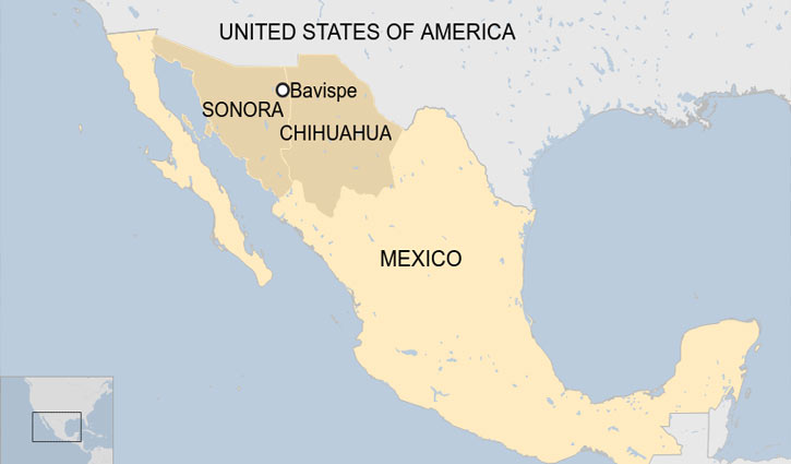 Nine US citizens shot dead Mexico