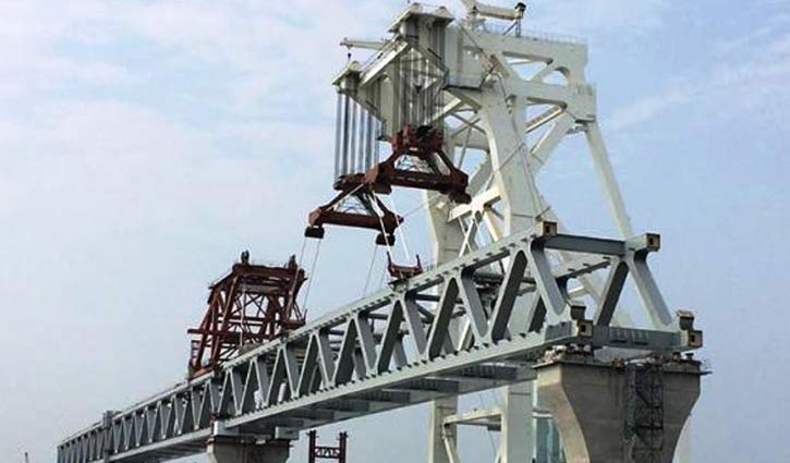 17th span of Padma Bridge installed