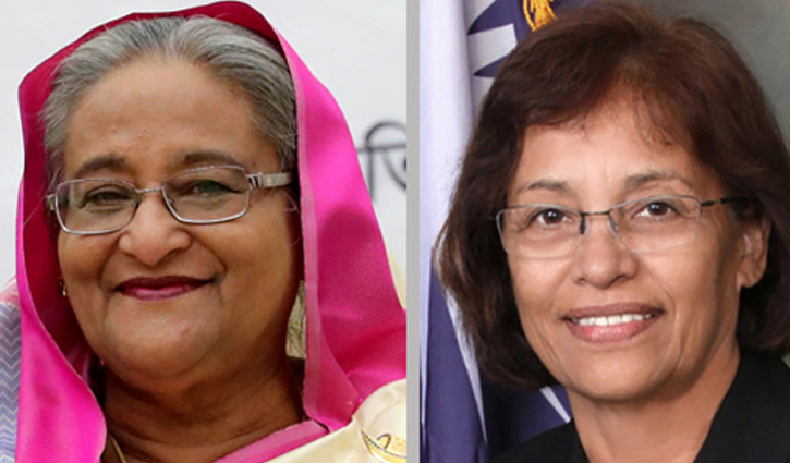 Marshall Islands president phones PM Sheikh Hasina