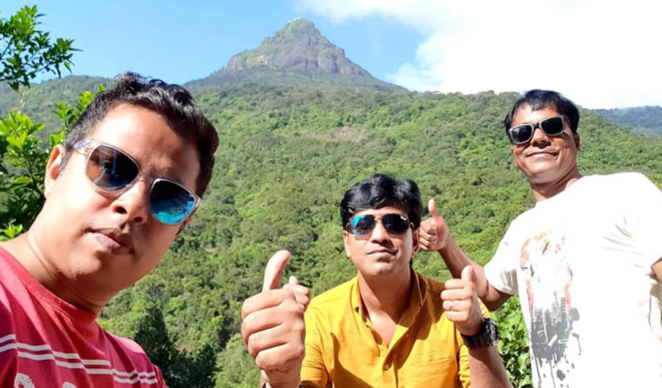 চোখের সামনে উদ্ভাসিত অ্যাডামস পিক! চোখের সামনে উদ্ভাসিত অ্যাডামস পিক!