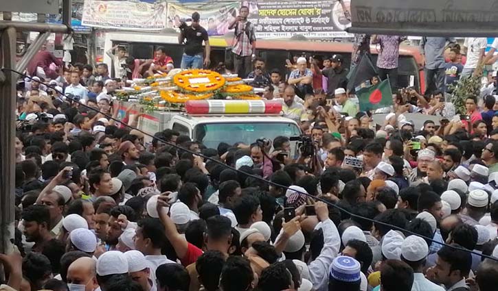 বিএনপির কেন্দ্রীয় কার্যালয়ে খোকার মরদেহ বিএনপির কেন্দ্রীয় কার্যালয়ে খোকার মরদেহ