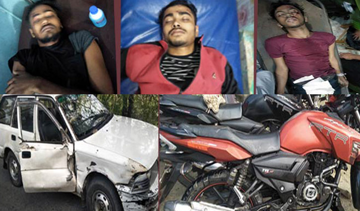 ৭টি মোটর সাইকেলে ওরা সুন্দরবন যাচ্ছিল ৭টি মোটর সাইকেলে ওরা সুন্দরবন যাচ্ছিল