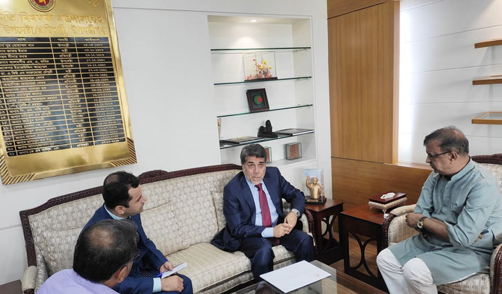 সংস্কৃতি প্রতিমন্ত্রী- আফগানিস্তান রাষ্ট্রদূত সাক্ষাৎ