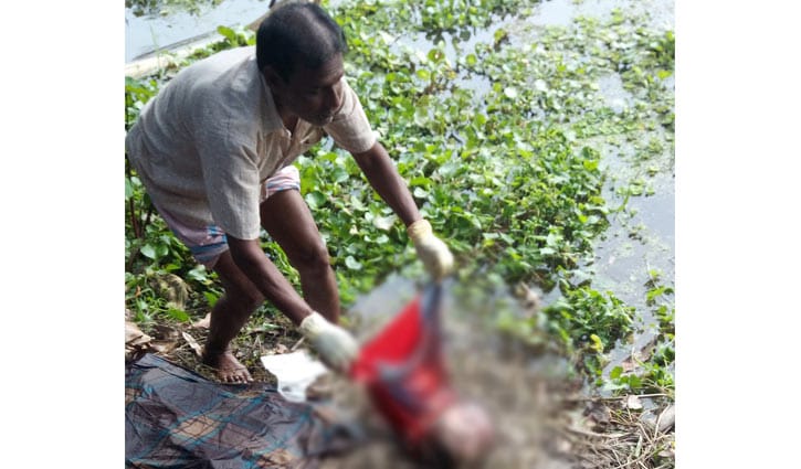 ডোবায় মিলল বিচ্ছিন্ন মাথা-হাত-পা ডোবায় মিলল বিচ্ছিন্ন মাথা-হাত-পা