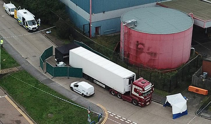 লরিতে ৩৯ জন মারা যান প্রচণ্ড ঠান্ডায়