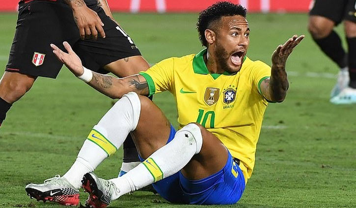 আর্জেন্টিনার বিপক্ষে নেই নেইমার