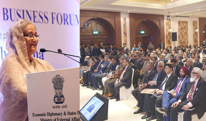 PM urges India-Bangladesh businessmen for mutual benefits