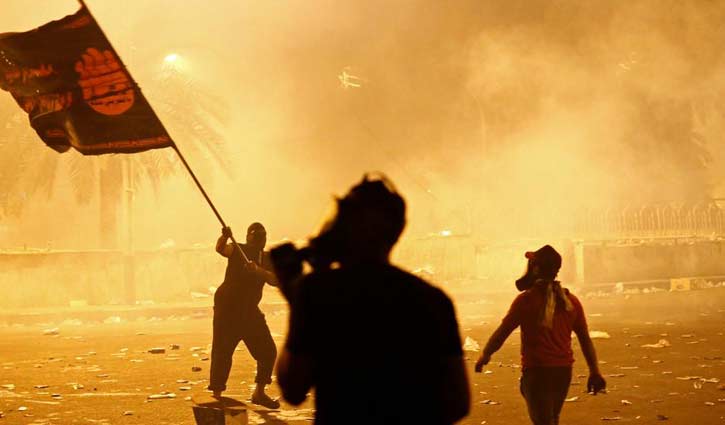 ইরাকে বিক্ষোভে নিহত ১৫