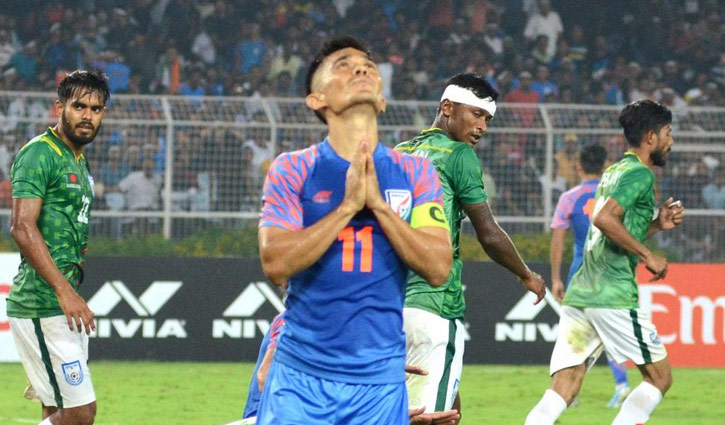 মাঠে সুনীল ছেত্রী কেমন? মাঠে সুনীল ছেত্রী কেমন?