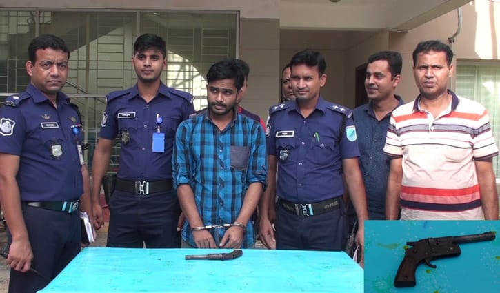 গোপালগঞ্জে পিস্তলসহ যুবক গ্রেপ্তার গোপালগঞ্জে পিস্তলসহ যুবক গ্রেপ্তার