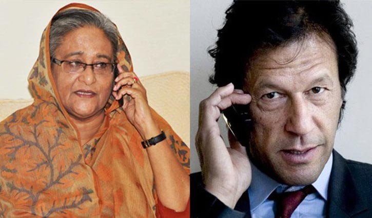 Imran Khan phones Prime Minister Sheikh Hasina