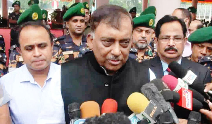 যে অন্যায় করবে তাকে আইনের মুখোমুখি হতে হবে : স্বরাষ্ট্রমন্ত্রী