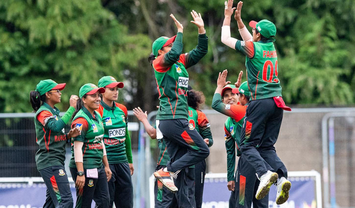 বিশ্বকাপ নিশ্চিত করল বাংলাদেশের মেয়েরা বিশ্বকাপ নিশ্চিত করল বাংলাদেশের মেয়েরা
