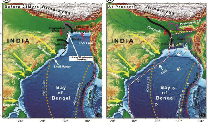 Researchers find ancient ocean floor hidden under Bangladesh