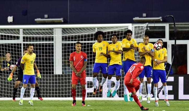 Peru shocks Neymar Peru shocks Neymar