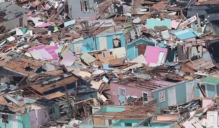 20 dead as Hurricane Dorian hits Bahamas