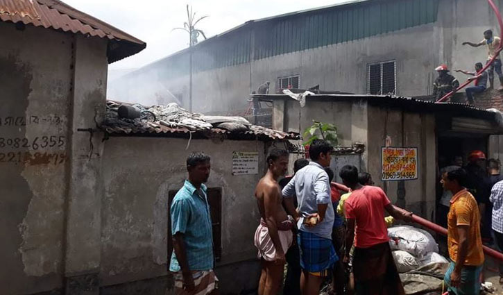 Ashulia godown fire brought under control