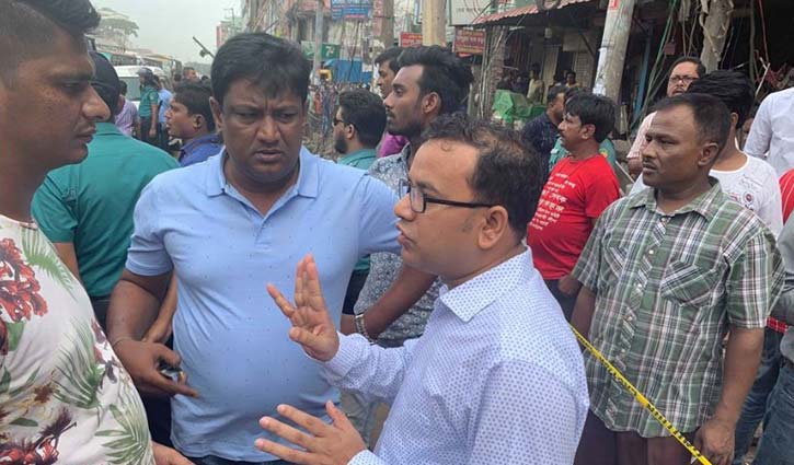 Probe body formed over Gazipur hotel blast