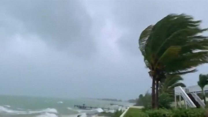 Hurricane Dorian: Bahamas battered by 'monster' storm