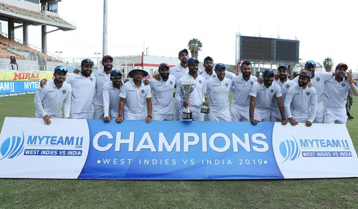 India whitewash West Indies