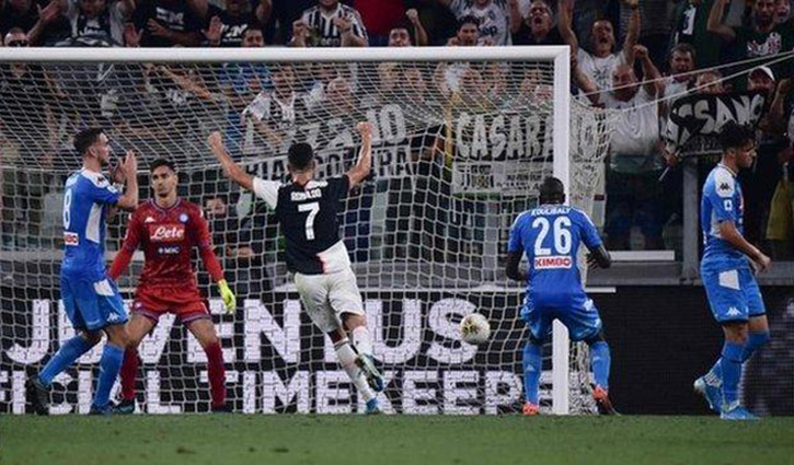 Juventus edge Napoli in 7-goal Serie A thriller