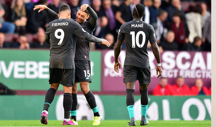 লিভারপুলের জয়ের রেকর্ড, ফিরমিনোর গোলের