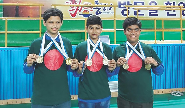 রোবট ডি চ্যালেঞ্জে ৬ পুরস্কার জিতলো বাংলাদেশ